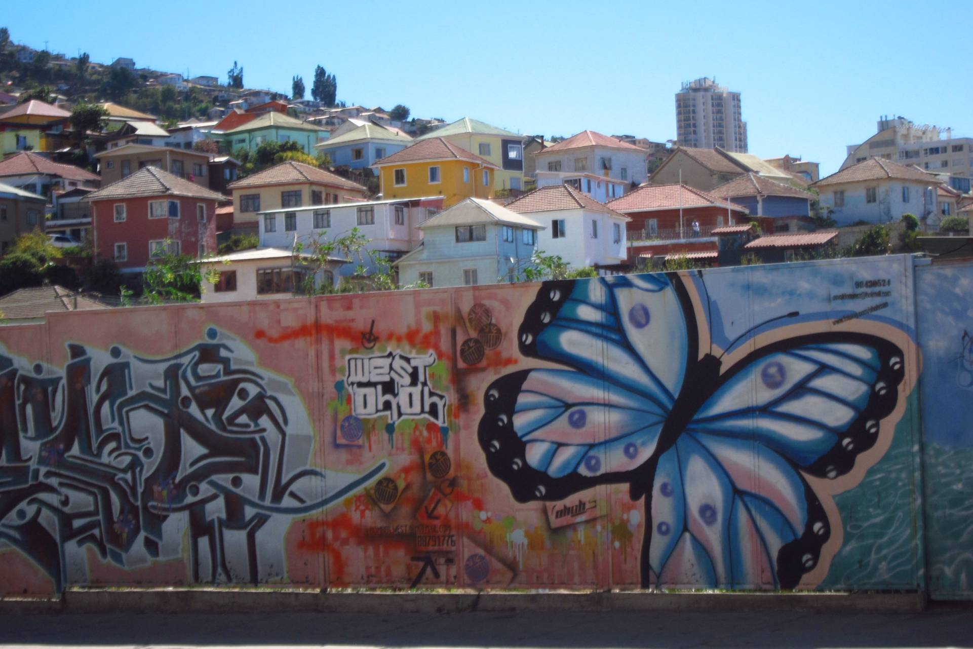 Valparaiso, couleurs du Chili